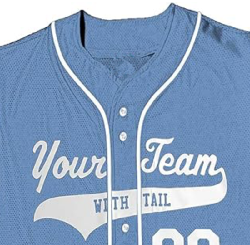Custom Striped Baseball Jersey