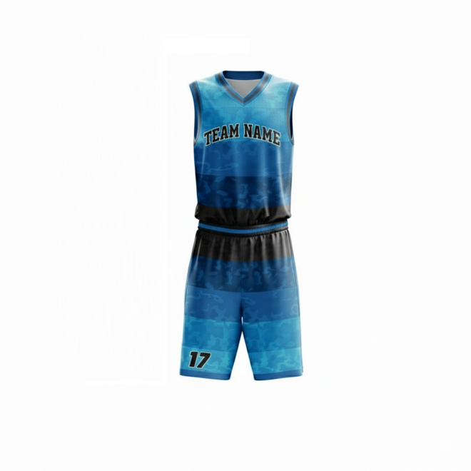 Embroidery Stitched Quick Dry Basketball Jerseys Shorts Set