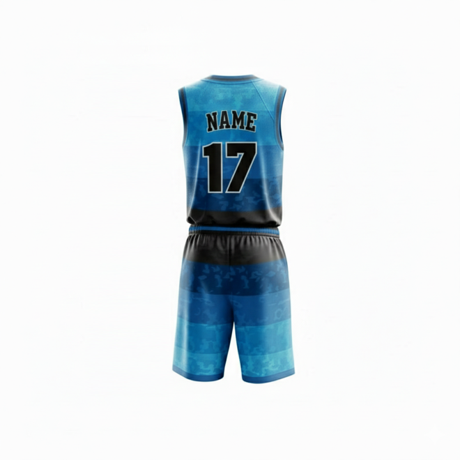Embroidery Stitched Quick Dry Basketball Jerseys Shorts Set