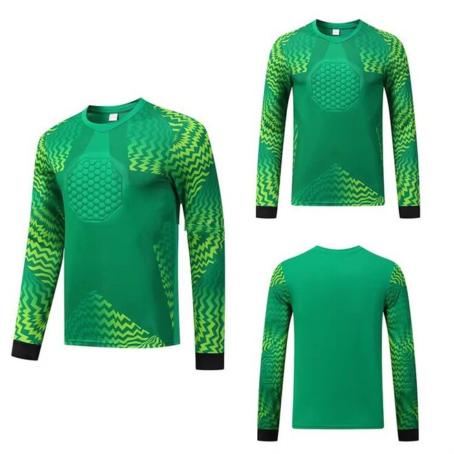 Long Sleeve Top Quality Sublimation Football Goalie Uniforms