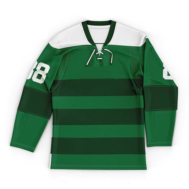 Men Long Sleeve Ice Hockey Jersey