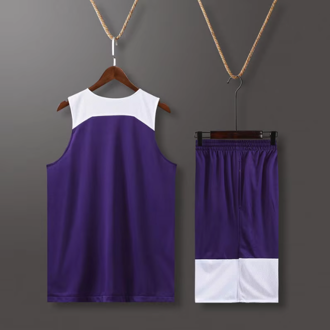 Double Sided Mens Basketball Sleeveless Jerseys