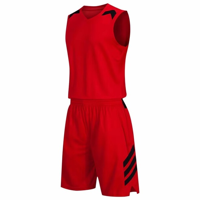 Custom Team Sleeveless Basketball Jersey Set for Youth Boys Men