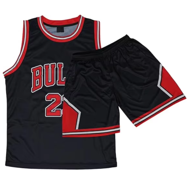 2 Piece Sleeveless Basketball Jersey Set
