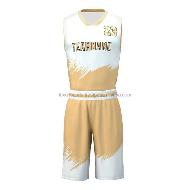 Custom Sleeveless Fashion Basketball Uniforms Set