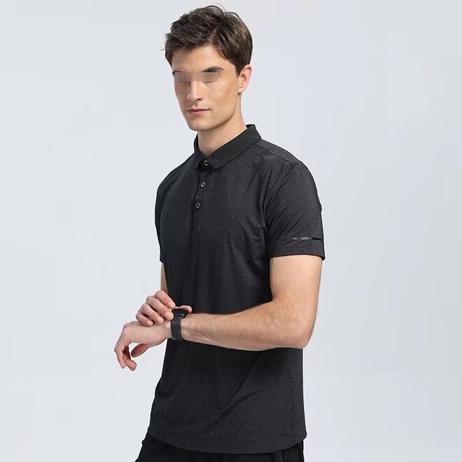 High Quality Nylon Spandex Quick Dry Unisex Golf Polo Shirt Couple Sets