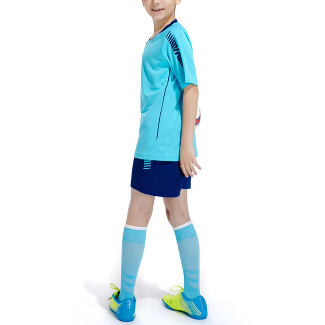 Quick Dry Football Sport T Shirt Family Sets for Adult and Kids